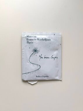 Maison Francis Kurkdjian Mon Beau Sapin Bubble Bath Sachet